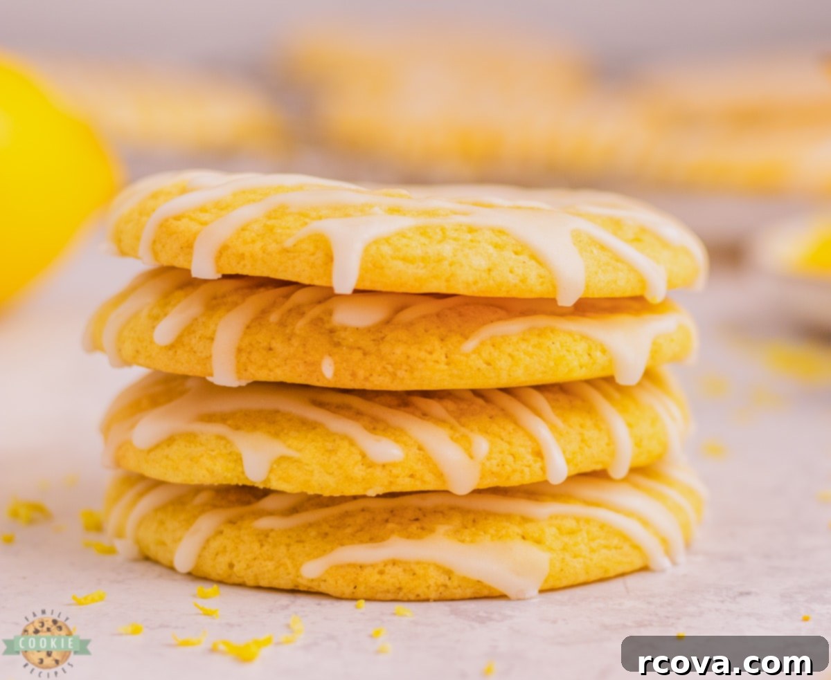 Cloud-Soft Lemon Glaze Treats 4 Ingredients for Soft Glazed Lemon Cookies