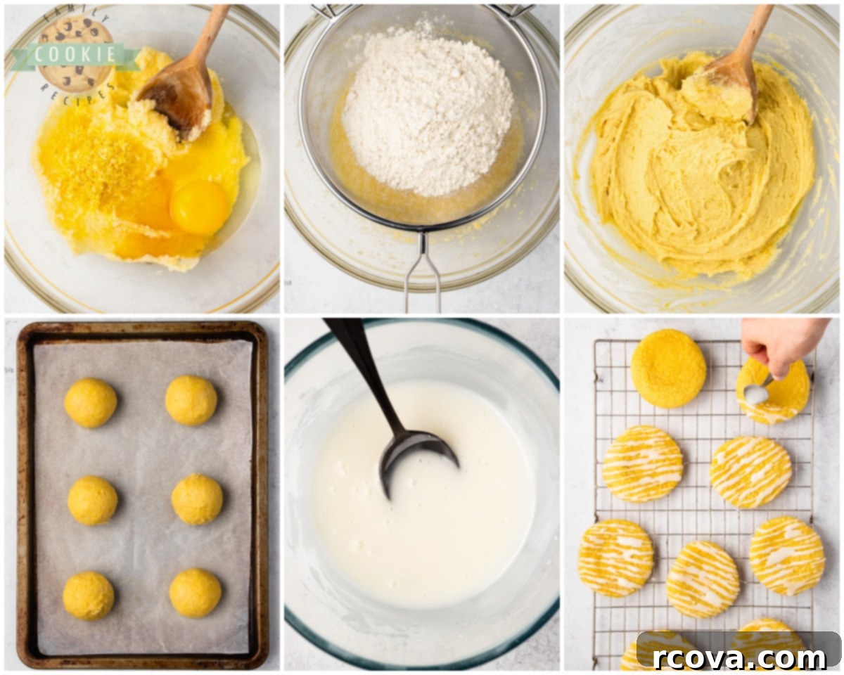 Cloud-Soft Lemon Glaze Treats 5 How to make Soft Glazed Lemon Cookies
