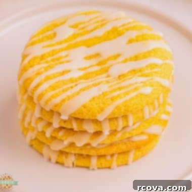 Cloud-Soft Lemon Glaze Treats 8 Soft Glazed Lemon Cookies