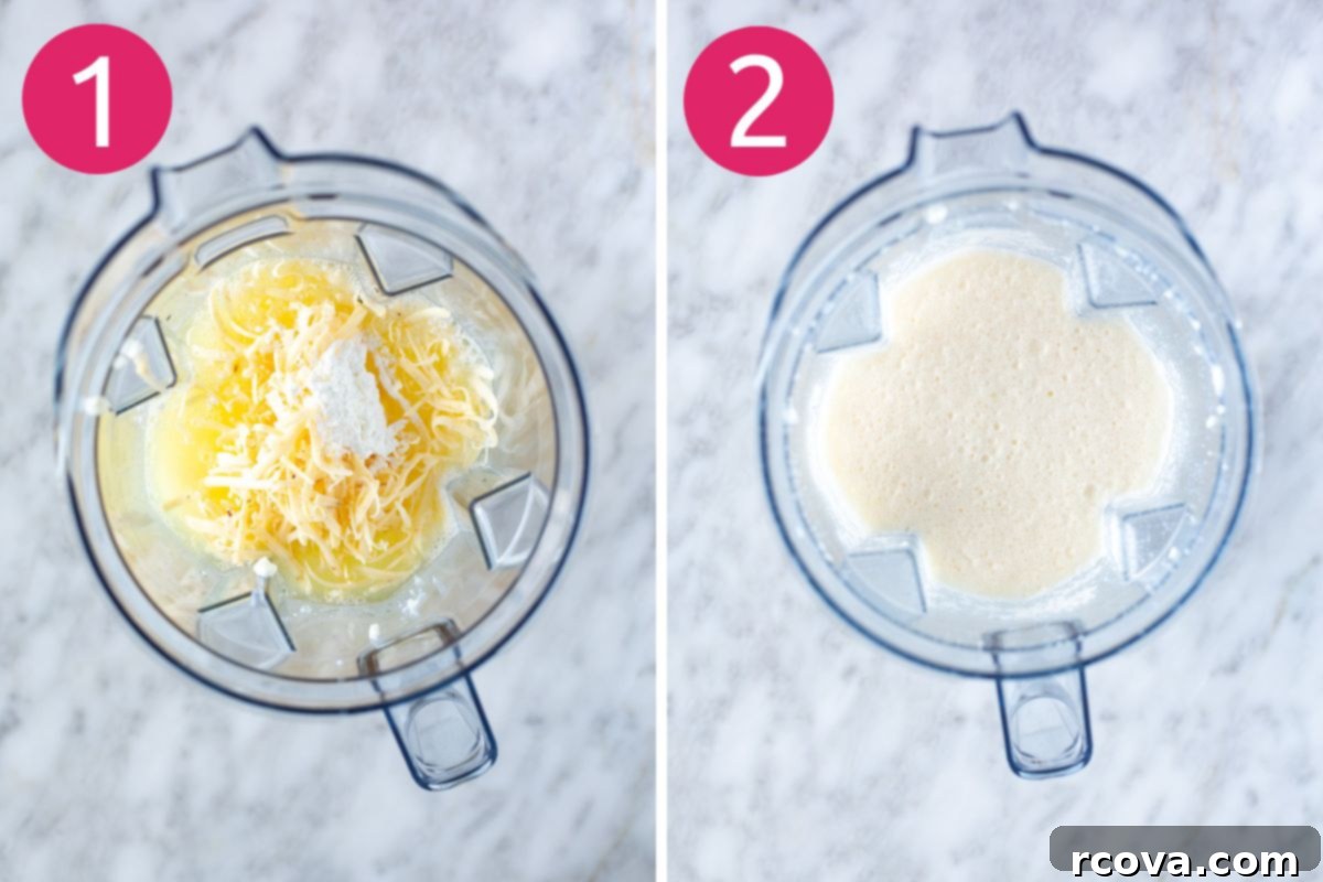 Homemade Starbucks Egg White Bites 5 Steps 1 and 2 for making Starbucks egg white bites