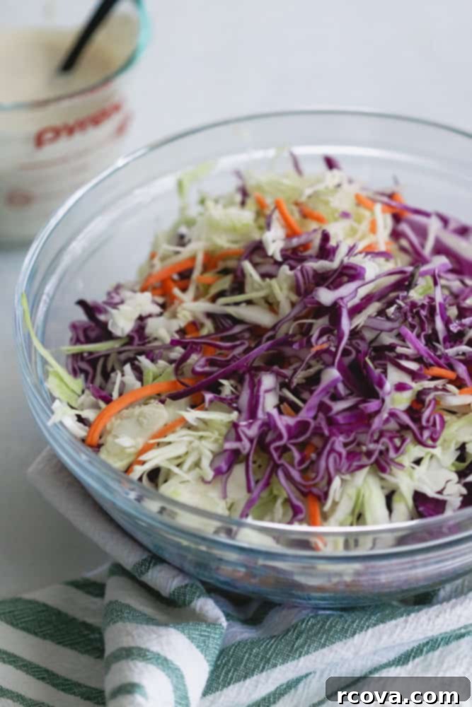 Rich & Creamy Mayonnaise Coleslaw 5 classic creamy coleslaw