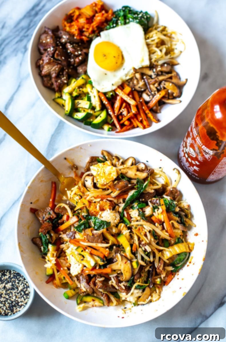 Bibimbap Remix Beef Stir Fry 5 Korean Bibimbap Recipe