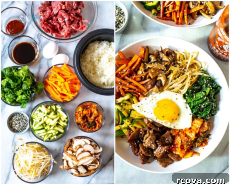 Bibimbap Remix Beef Stir Fry 6 Korean Bibimbap Recipe