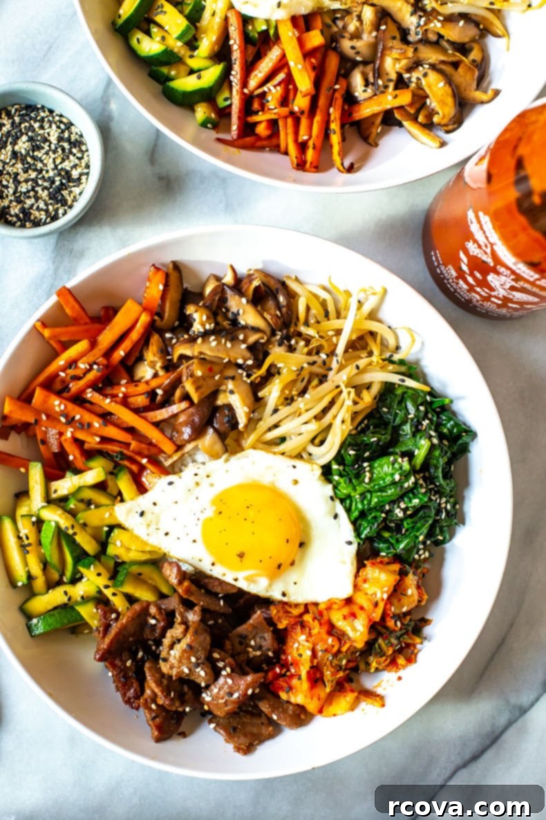 Bibimbap Remix Beef Stir Fry 7 Korean Bibimbap Recipe