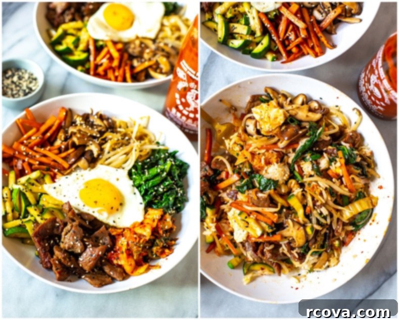 Bibimbap Remix Beef Stir Fry 8 Korean Bibimbap Recipe