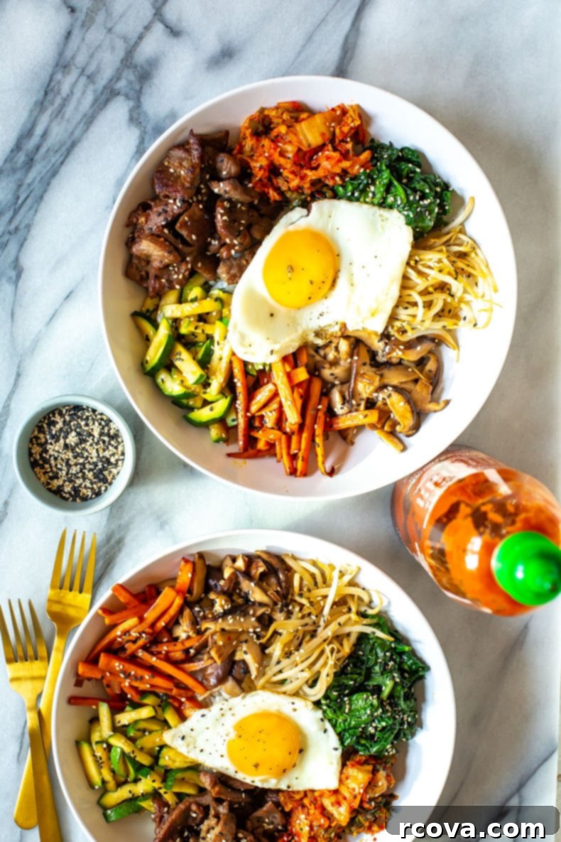 Bibimbap Remix Beef Stir Fry 9 Korean Bibimbap Recipe