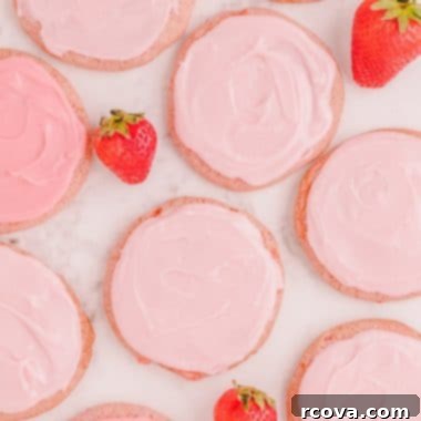 Strawberry Whipped Dream Cookies 7 strawberry cool whip cookies