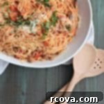 Speedy One-Pot Angel Hair Pasta with Creamy Tomato Sausage 2 Angel Hair Pasta with Sausage, and Tomato Cream Sauce