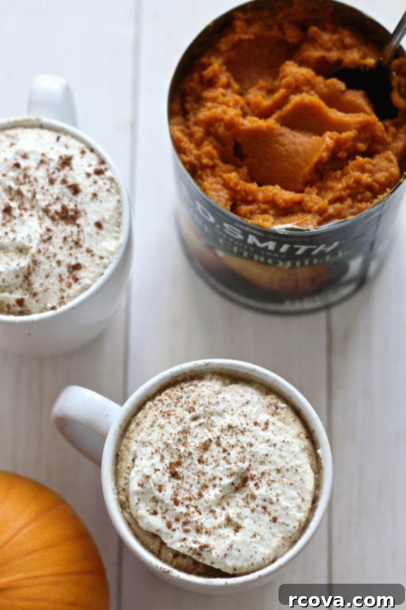Your Perfect At-Home Starbucks Pumpkin Spice Latte 8 Ingredients for a homemade Pumpkin Spice Latte on a counter