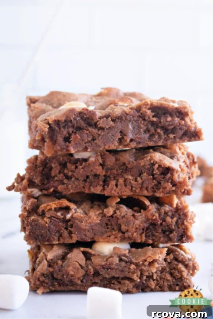 Irresistible Homemade Chocolate Chip Cookie Recipes 87 Swiss Miss Chocolate Chip Cookie Bars, soft and gooey, with marshmallows.