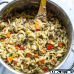 Wholesome Beef Stroganoff 7 One Pot Healthy Beef Stroganoff