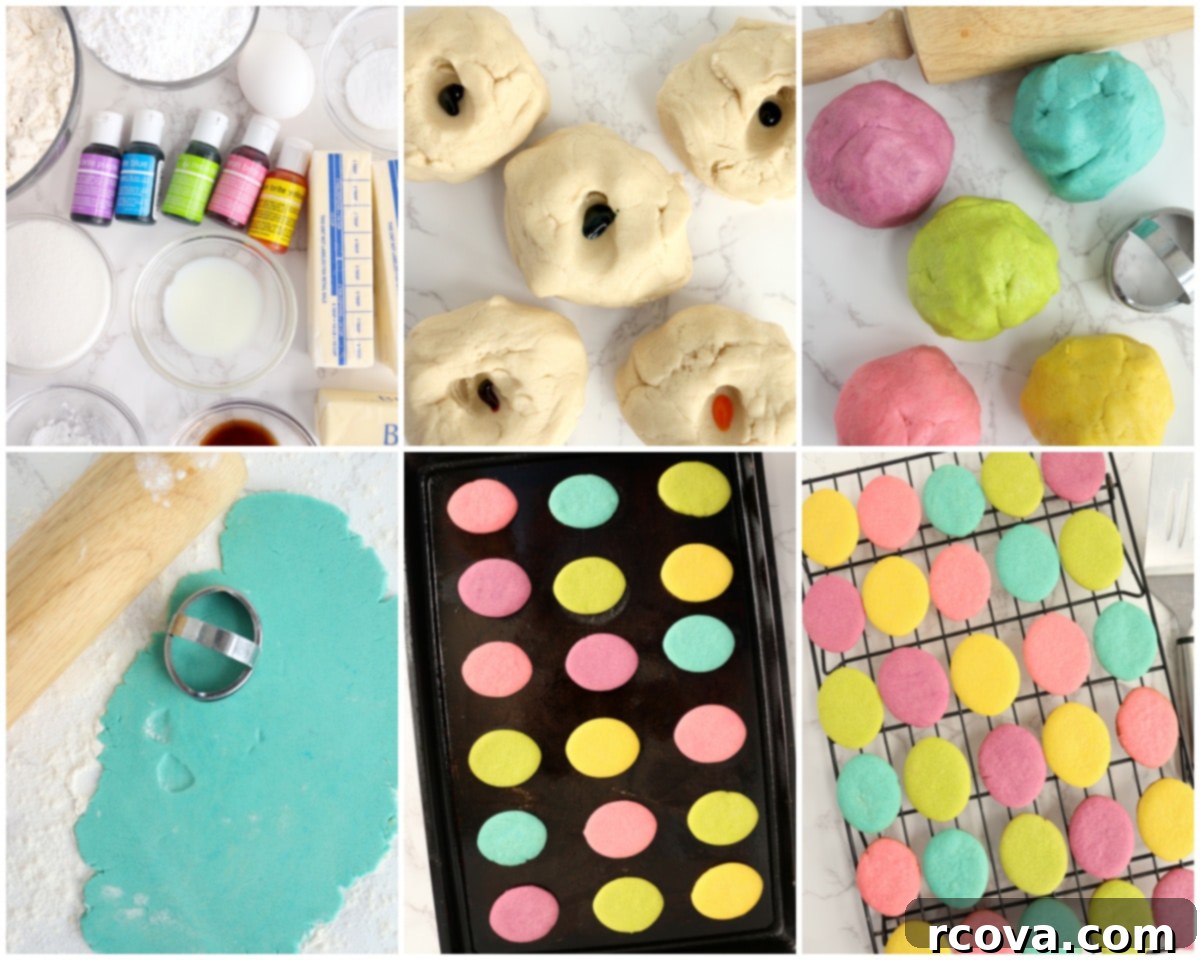 Whimsical Easter Egg Sugar Cookies 4 how to make Easter Egg Sugar Cookies