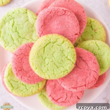 Vibrant Jello Cookies 7 jello cookies made with a cookie mix