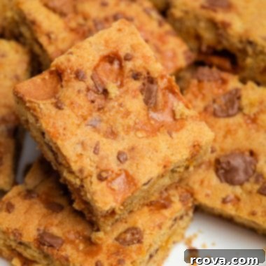 Butterfinger Cookie Bar Bliss 8 butterfinger cookie bars