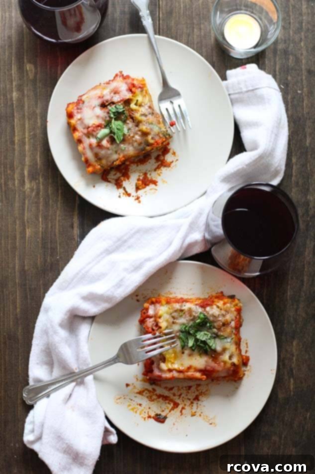 The Ultimate Online Lasagna 2 Easy Homemade Lasagna with 3 Sauces, showcasing perfectly cooked layers with melted cheese.
