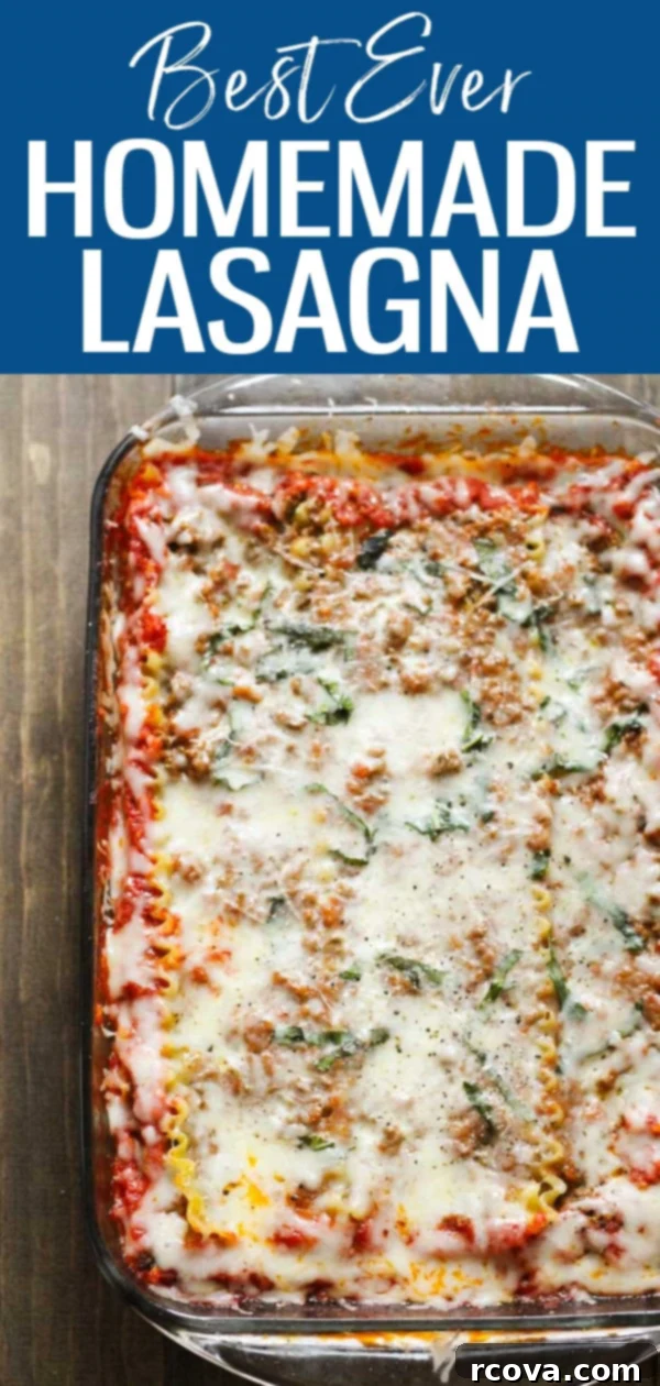The Ultimate Online Lasagna 11 This is the BEST Lasagna Recipe on the Internet! It’s made with a hearty bolognese, classic tomato sauce and delicious homemade béchamel. #lasagna #homemadelasagna #italianfood