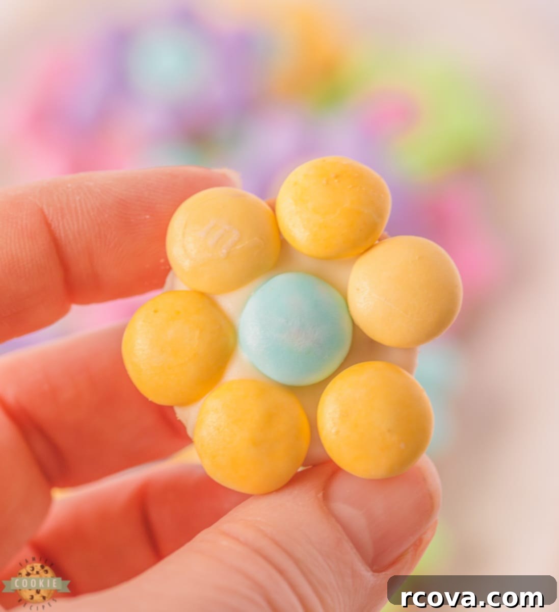Spring Bloom M and M Cookie Bites 5 img 9628 4