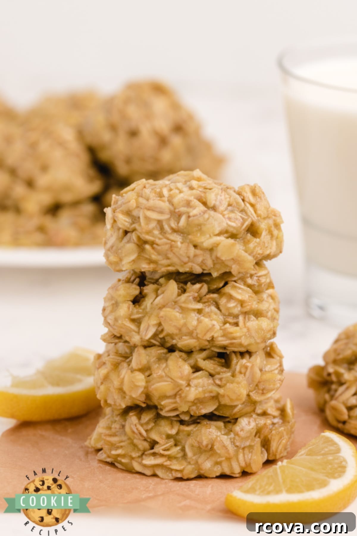 Zesty Lemon No-Bake Oatmeal Cookies 4 A batch of lemon no bake cookies cooling on a wire rack, showcasing their uniform shape and appealing yellow hue from the lemon pudding mix.