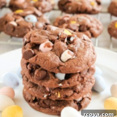 Decadent Cadbury Mini Egg Chocolate Cookies 7 img 9817 6